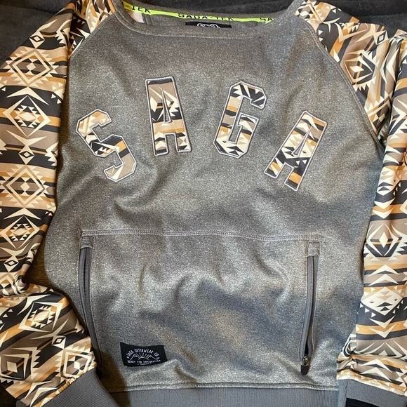 MEN'S Aztec Sweatshirt - Picture 1 of 9